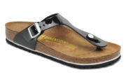 Donna - Birkenstock Gizeh Cuir W (Nero) - Infradito (217986)