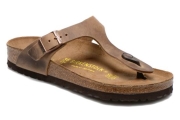 Donna - Birkenstock Gizeh Cuir W (Marrone) - Infradito (217992)