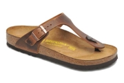 Donna - Birkenstock Gizeh Cuir W (Marrone) - Infradito (217990)