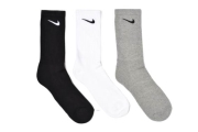 Accessori - Nike Nike Cotton Cushion Crew Training Sock (3 Pair) (Bianco) - Calze e collant (273057)