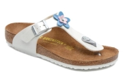 Bambino - Birkenstock GIZEH FLOWER (Bianco) - Infradito (216114)