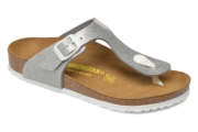 Bambino - Birkenstock Gizeh Birko Flor (Argento) - Infradito (253890)