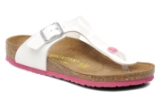 Bambino - Birkenstock Gizeh Birko-Flor (Bianco) - Infradito (184658)