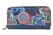 Borse - Desigual MONE_ZIP AROUND CULTURE CLUB (Multicolore) - Pelletteria (250156)