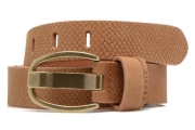 Accessori - Esprit Cintura in pelle effetto serpente (Marrone) - Cinture (252191)