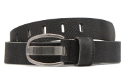 Accessori - Esprit Cintura in pelle effetto serpente (Nero) - Cinture (252190)